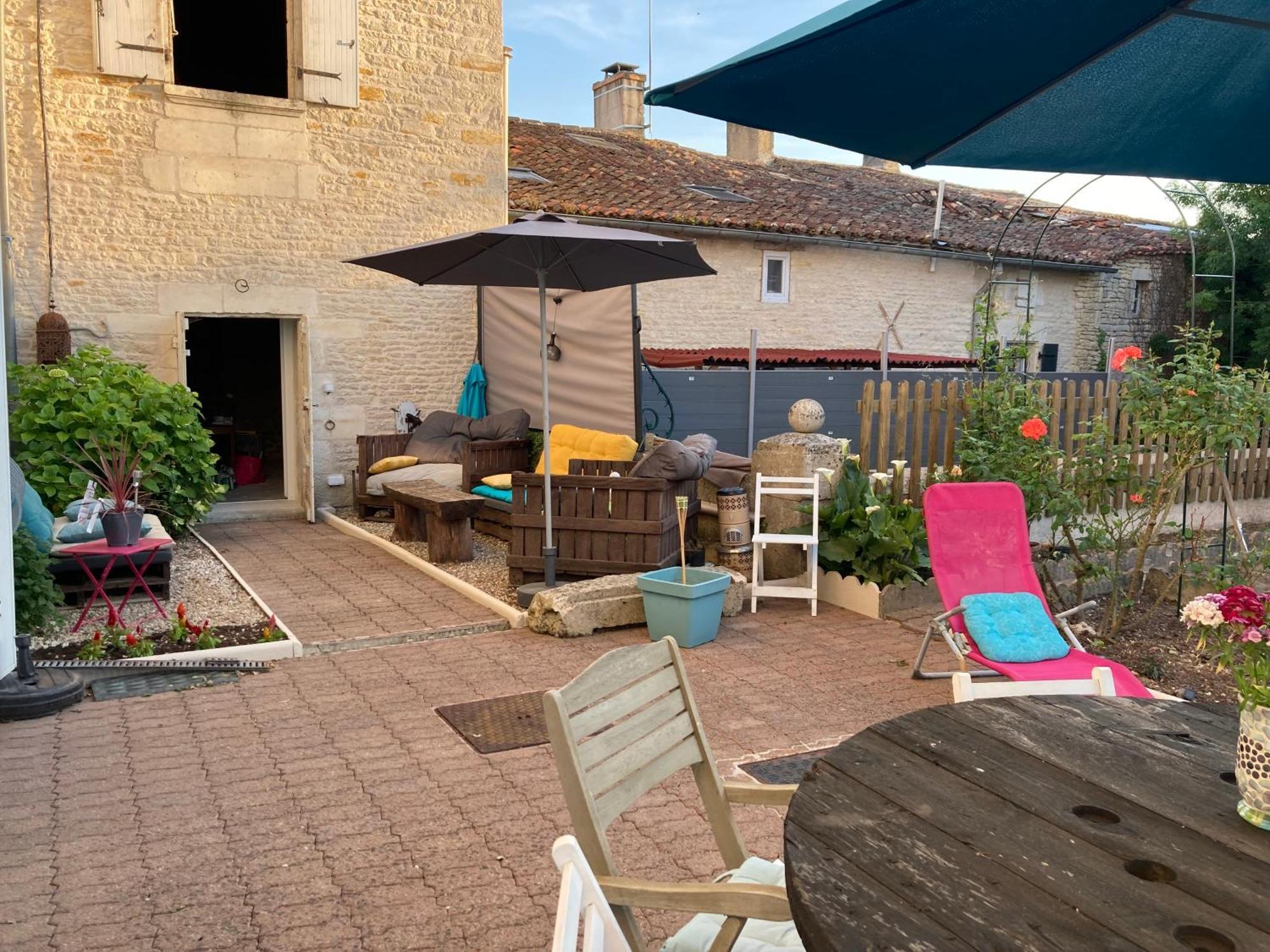 Chambre Chez L'Habitant, Au Moulin Du Bonheur Le Bourdet Bagian luar foto