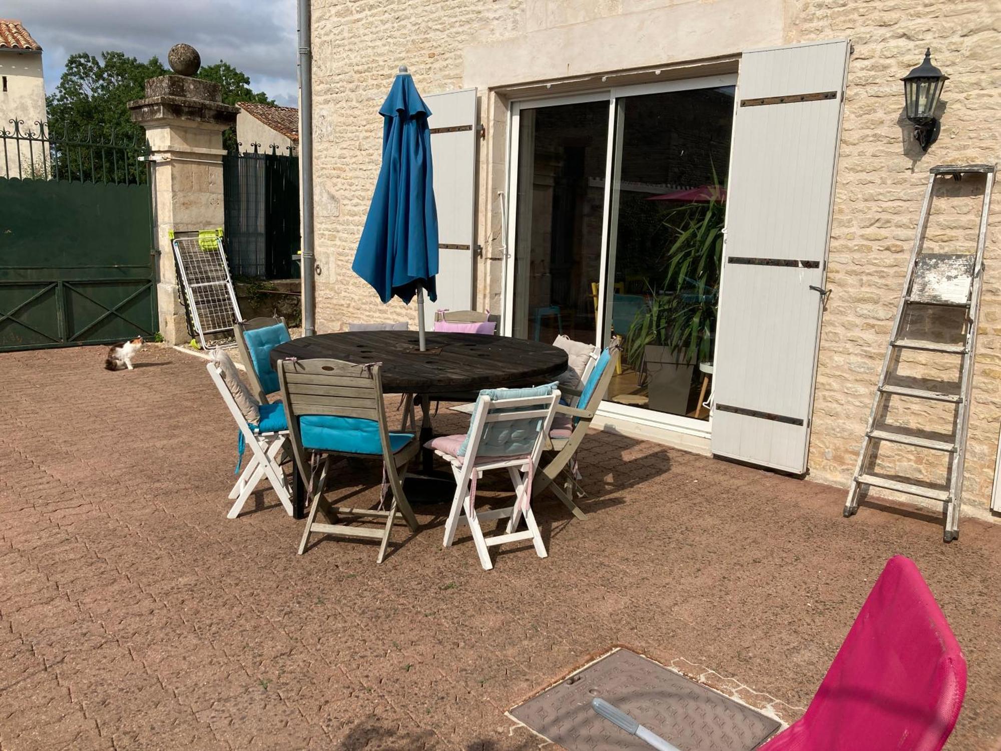Chambre Chez L'Habitant, Au Moulin Du Bonheur Le Bourdet Bagian luar foto
