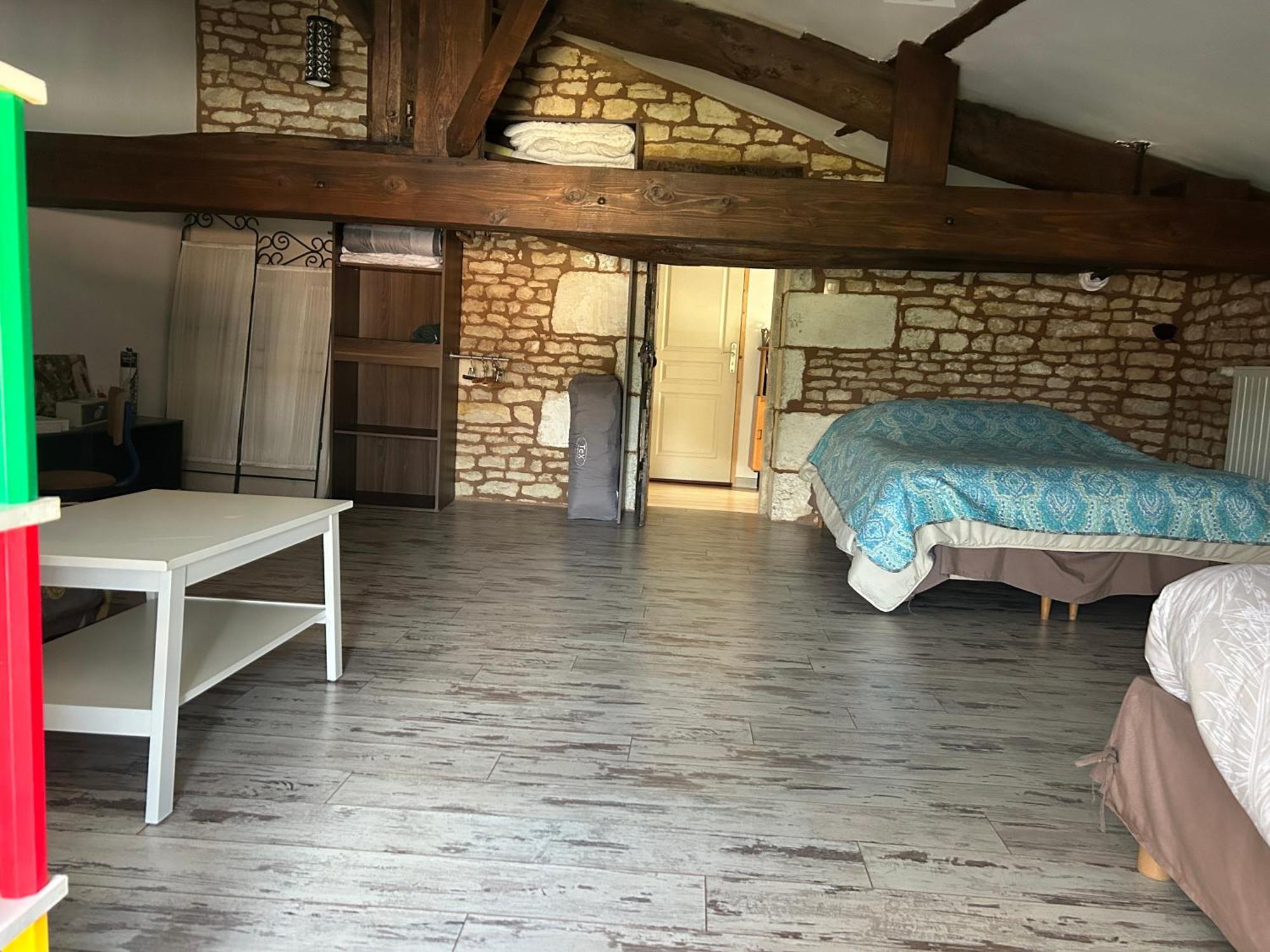 Chambre Chez L'Habitant, Au Moulin Du Bonheur Le Bourdet Bagian luar foto